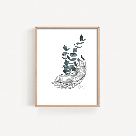 Art imprimable - Eucalyptus