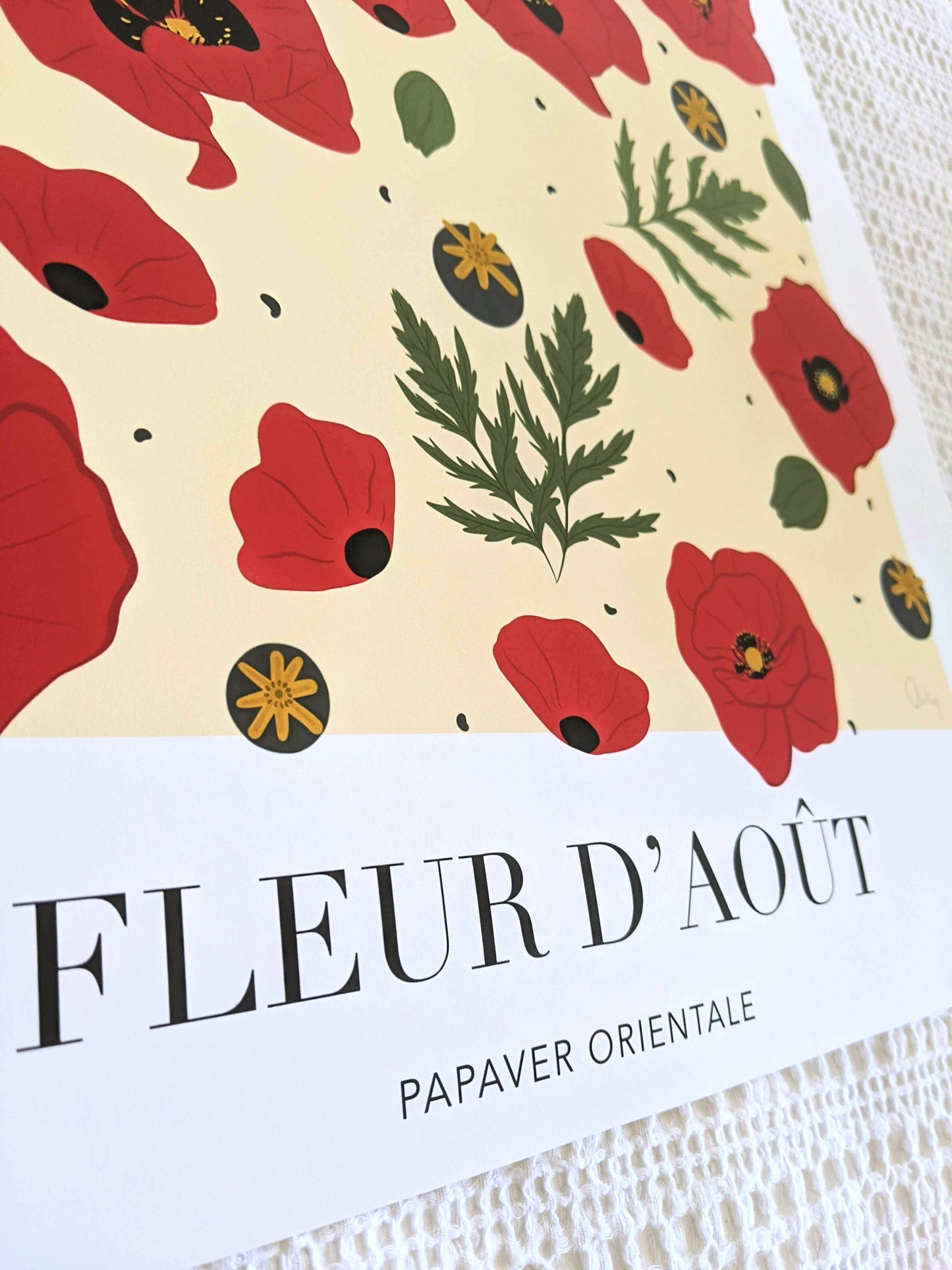 Illustration - Fleur d'août