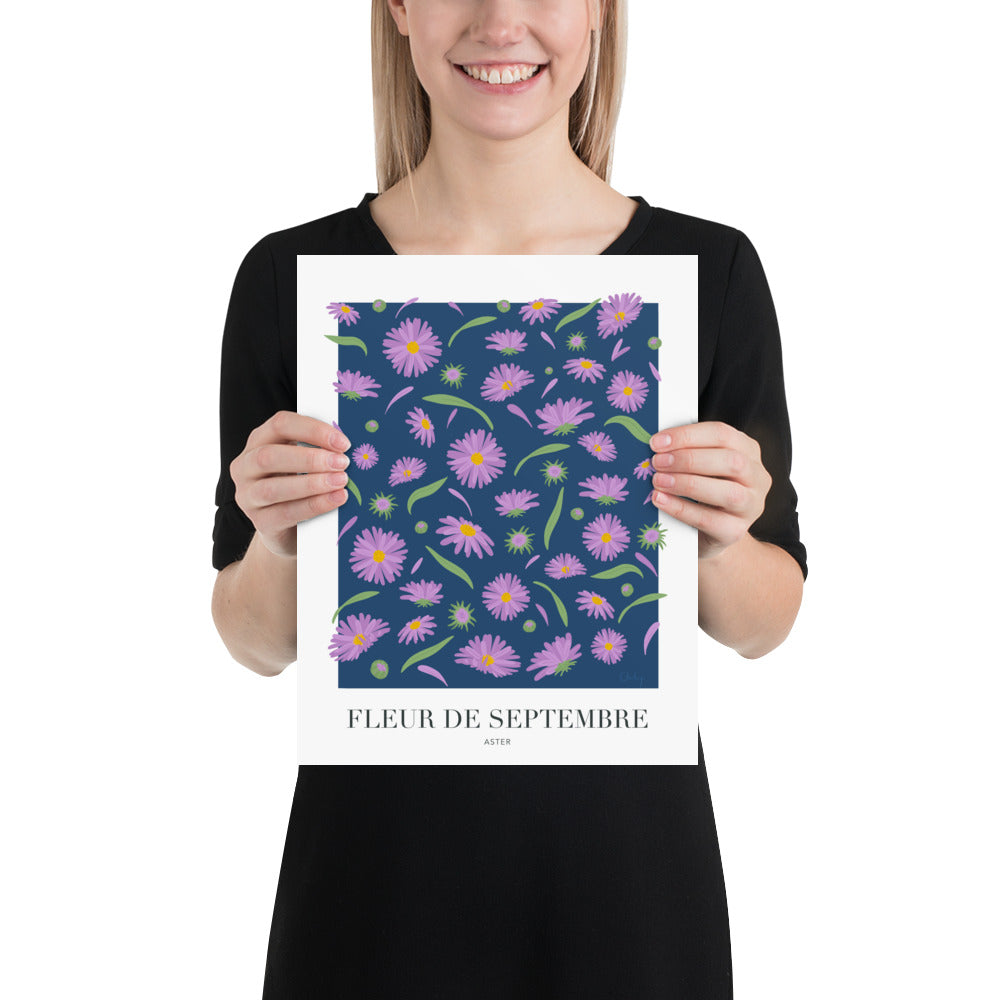 Illustration - Fleur de septembre