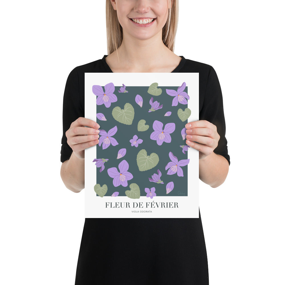 Illustration - Fleur de février