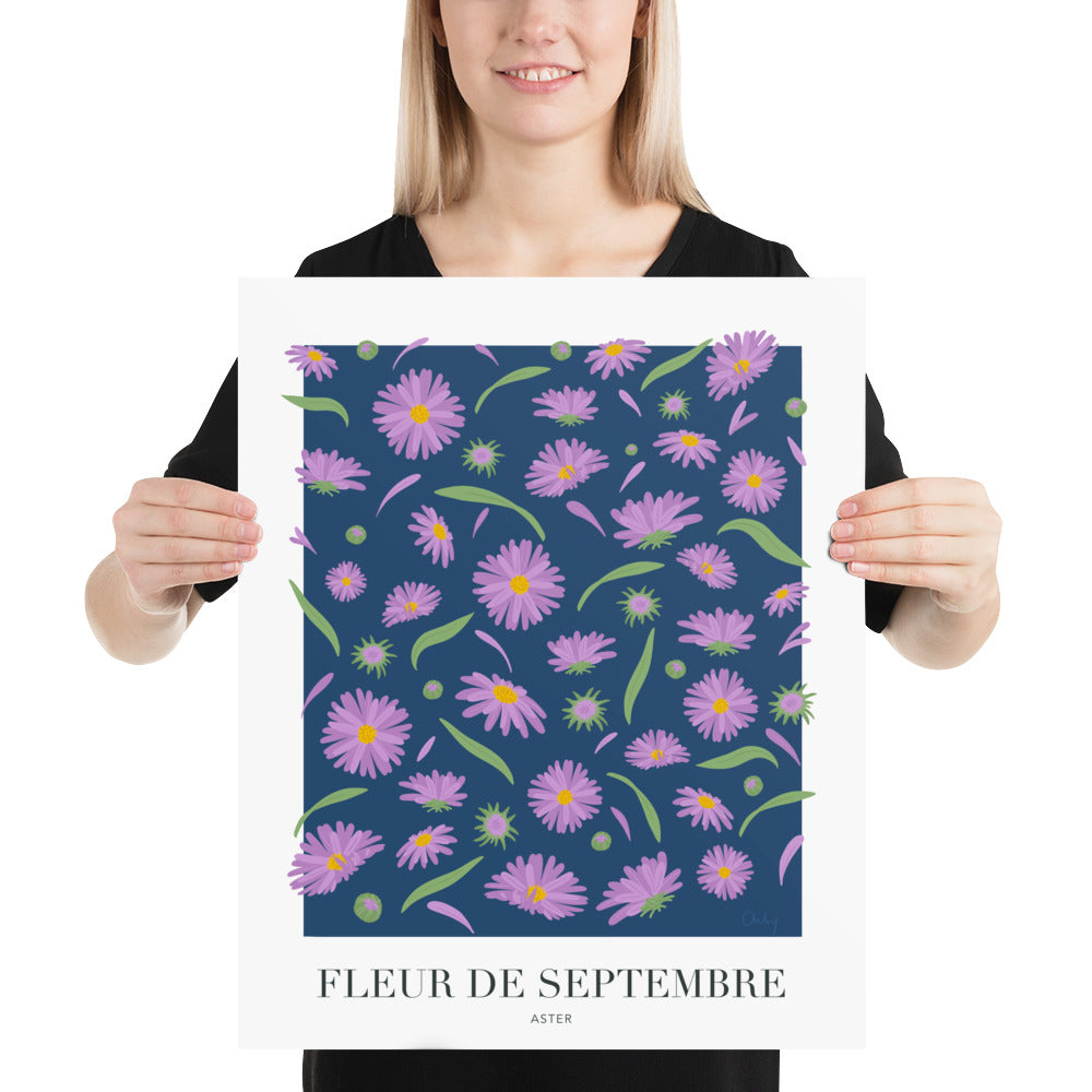 Illustration - Fleur de septembre