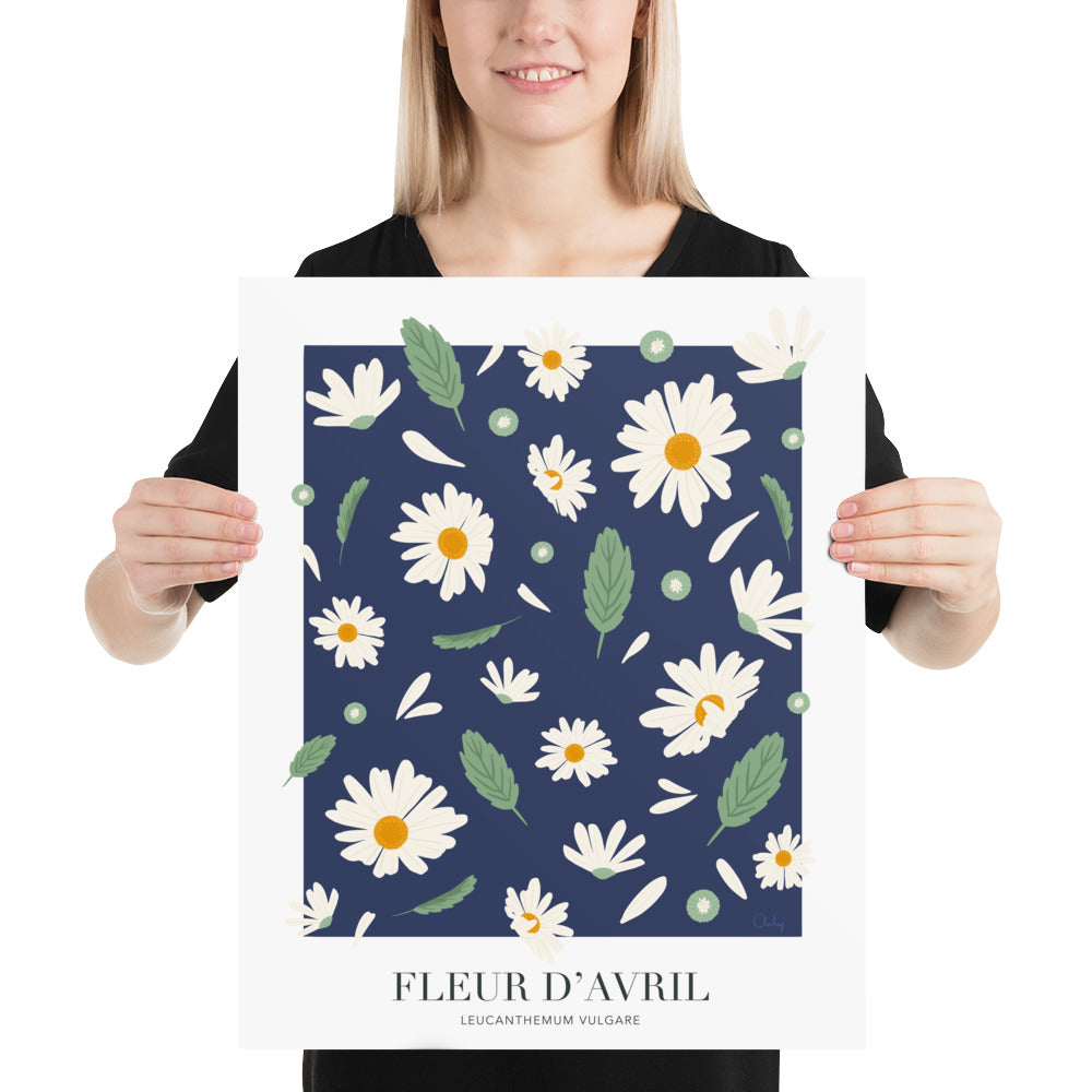 Illustration - Fleur d'avril