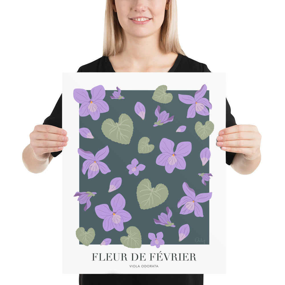 Illustration - Fleur de février