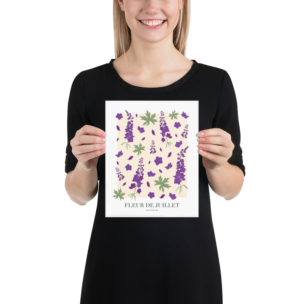 Illustration - Fleur de juillet