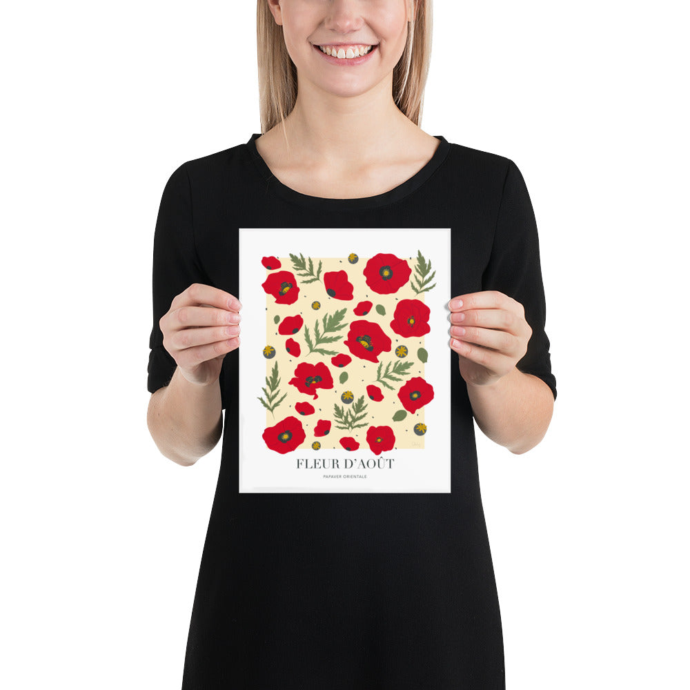 Illustration - Fleur d'août