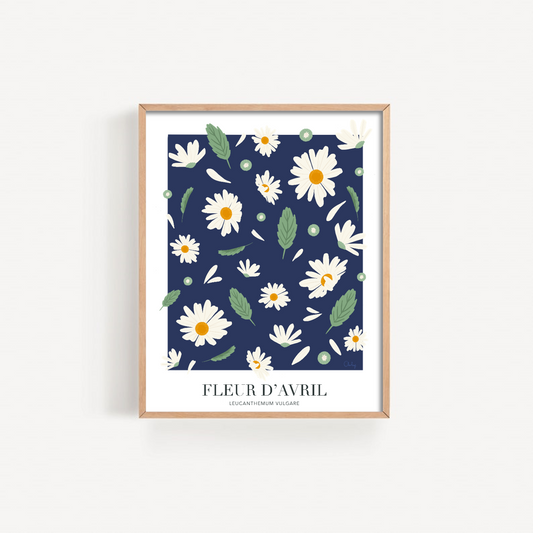 Illustration - Fleur d'avril