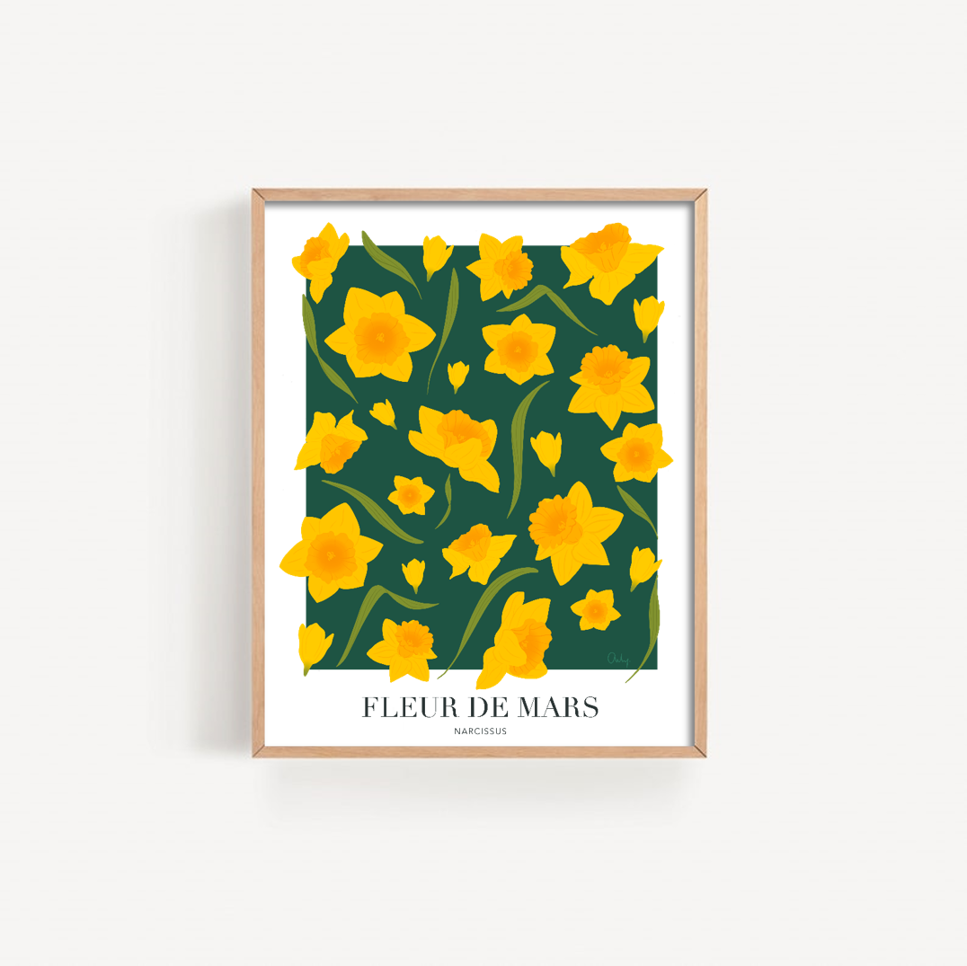 Illustration - Fleur de mars