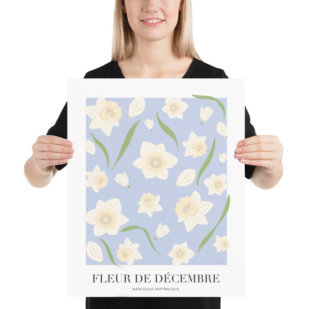 Print - Fleur de décembre