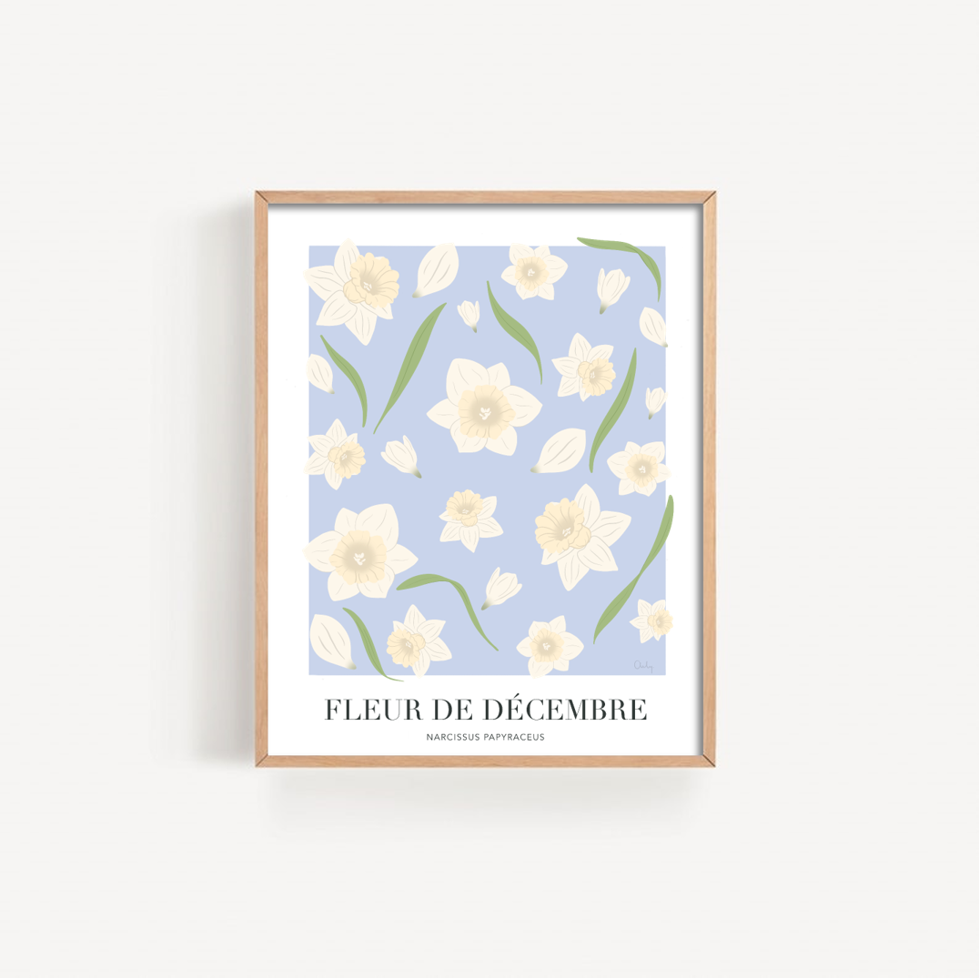 Print - Fleur de décembre